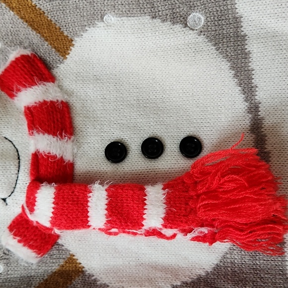 Gray Snowman Sweater - Picture 3 of 10